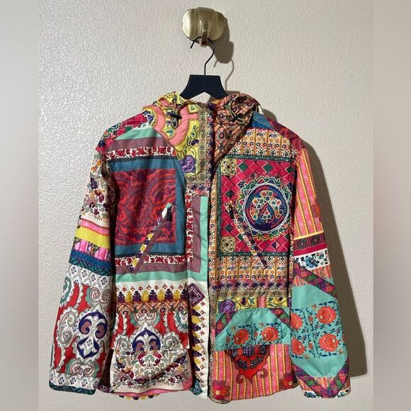 ETRO – PATCHWORK PRINT JACKET - Picture 1 of 6